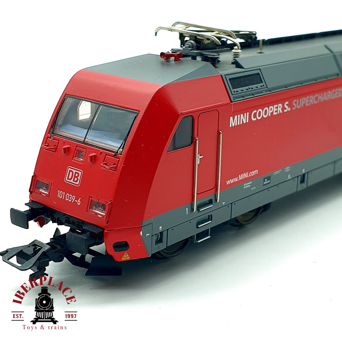 ♻️✨ Märklin 37396 Locomotora eléctrica BR 101 Mini Cooper DB Ep V AC Escala H0 1:87