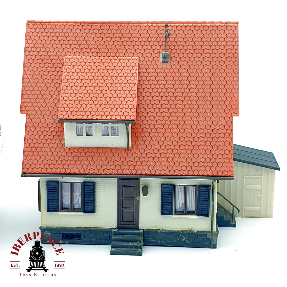 ♻️ 2x Casas unifamiliares chalet y casa residencial Escala H0 1:87