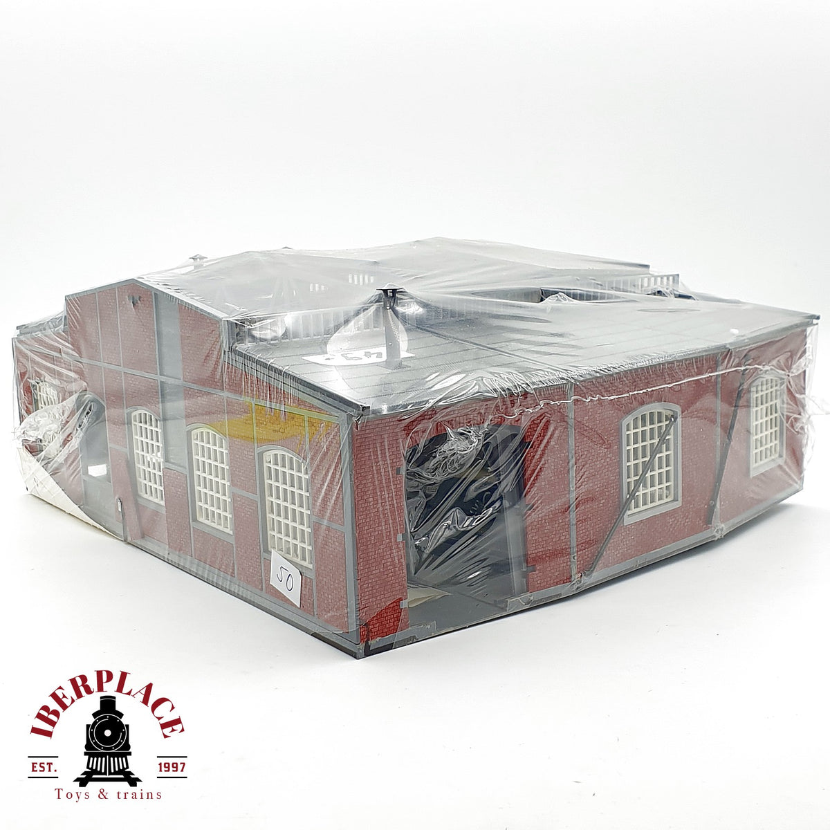 ♻️✨ Deposito de locomotoras circular 3 vias cocheras maqueta escala H0 1:87