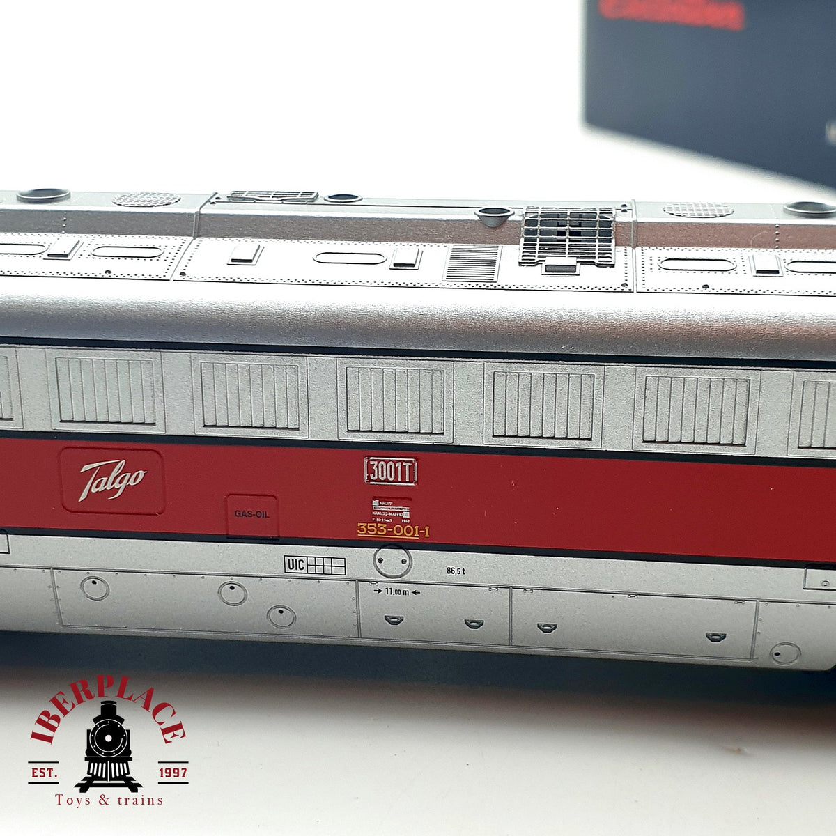 ♻️✨ Electrotren 2301 Locomotora RENFE Virgen de Lourdes Talgo Escala H0 1:87