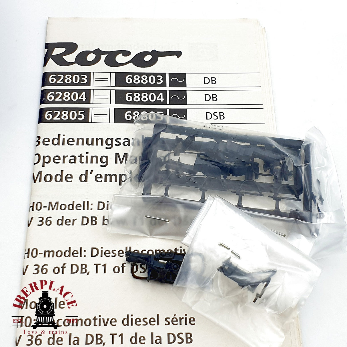 ♻️✨ Roco 62803 Dig. locomotora diesel V 36 259 DB epoca III Escala H0 1:87 DC