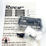♻️✨ Roco 62803 Dig. locomotora diesel V 36 259 DB epoca III Escala H0 1:87 DC