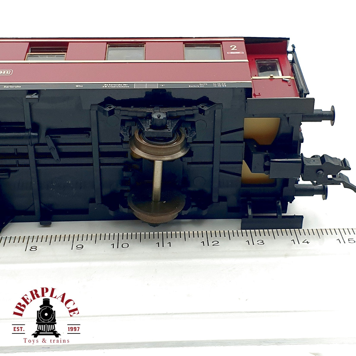 ♻️ ✨ Tillig 74736 Beiwagen VB140 ex BCi-34 DB Ep III Remolque Escala H0 1:87 DC
