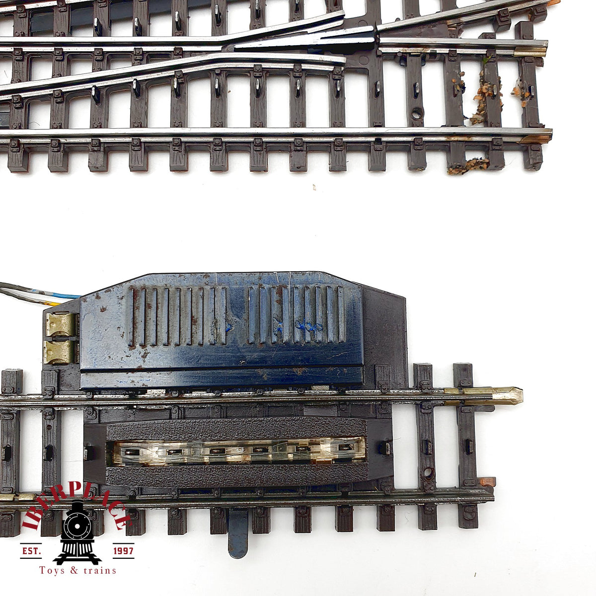 ♻️ 🛠️ Märklin K-Gleis 4x desvíos curvo recto desenganche vía Escala H0 1:87 AC