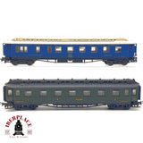 ♻️ 🚂 Liliput 2x Vagones Pasajeros CIWL Restaurante P.O.-MIDI Ep II Escala H0 1:87
