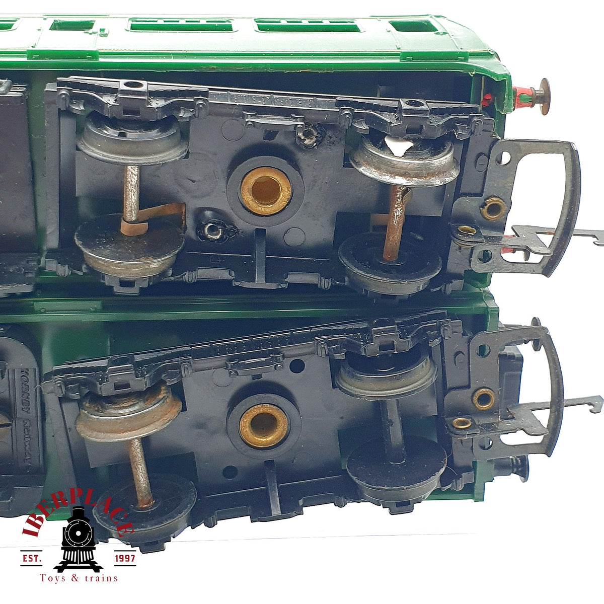 ♻️ 🚂 Hornby OO H0 DMU Class 101 automotor 3 piezas BR Green M79079 Escala H0 1:87