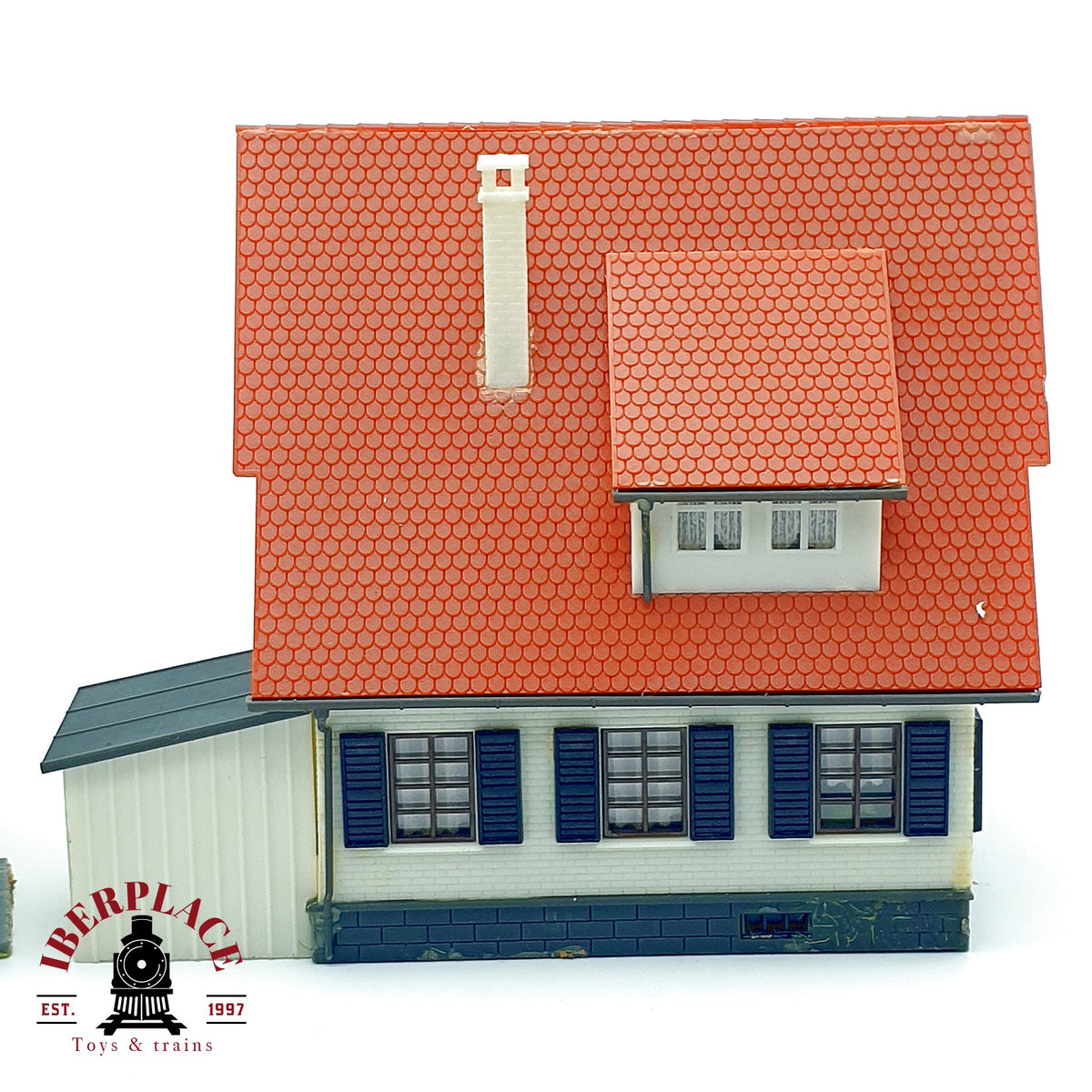 ♻️ 2x Casas unifamiliares chalet y casa residencial Escala H0 1:87