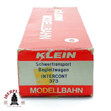 ♻️ 🚂 Kleinbahn 373 Vagon Begleitwagen INTERCONT Schwertransport OBB DC Escala H0 1:87