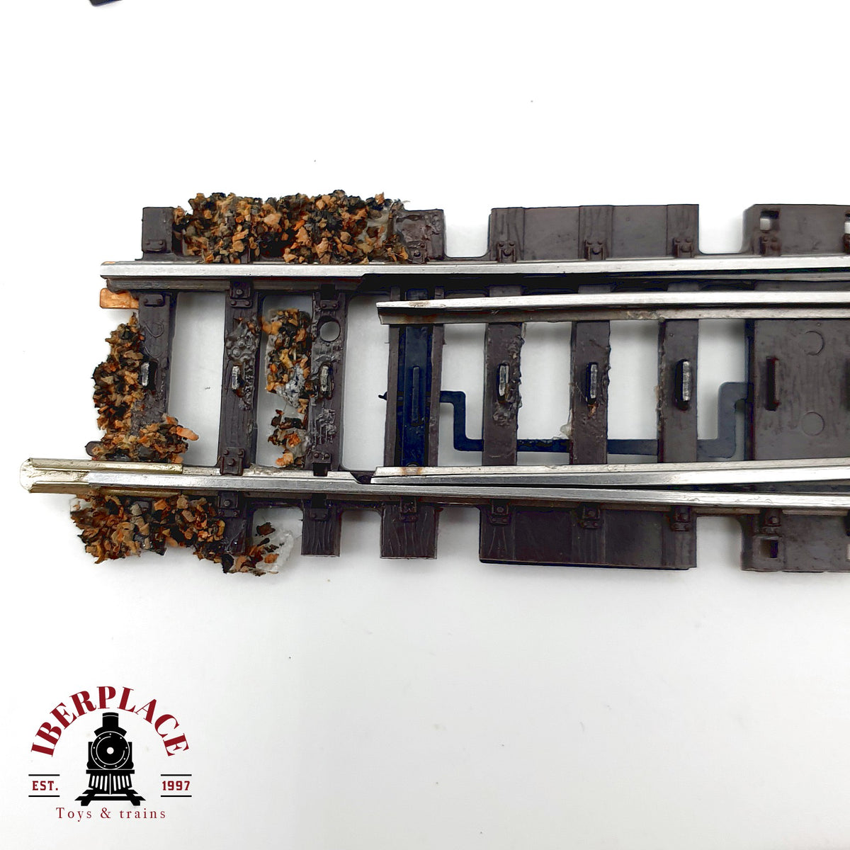 ♻️ 🛠️ Märklin K-Gleis 4x desvíos curvo recto desenganche vía Escala H0 1:87 AC