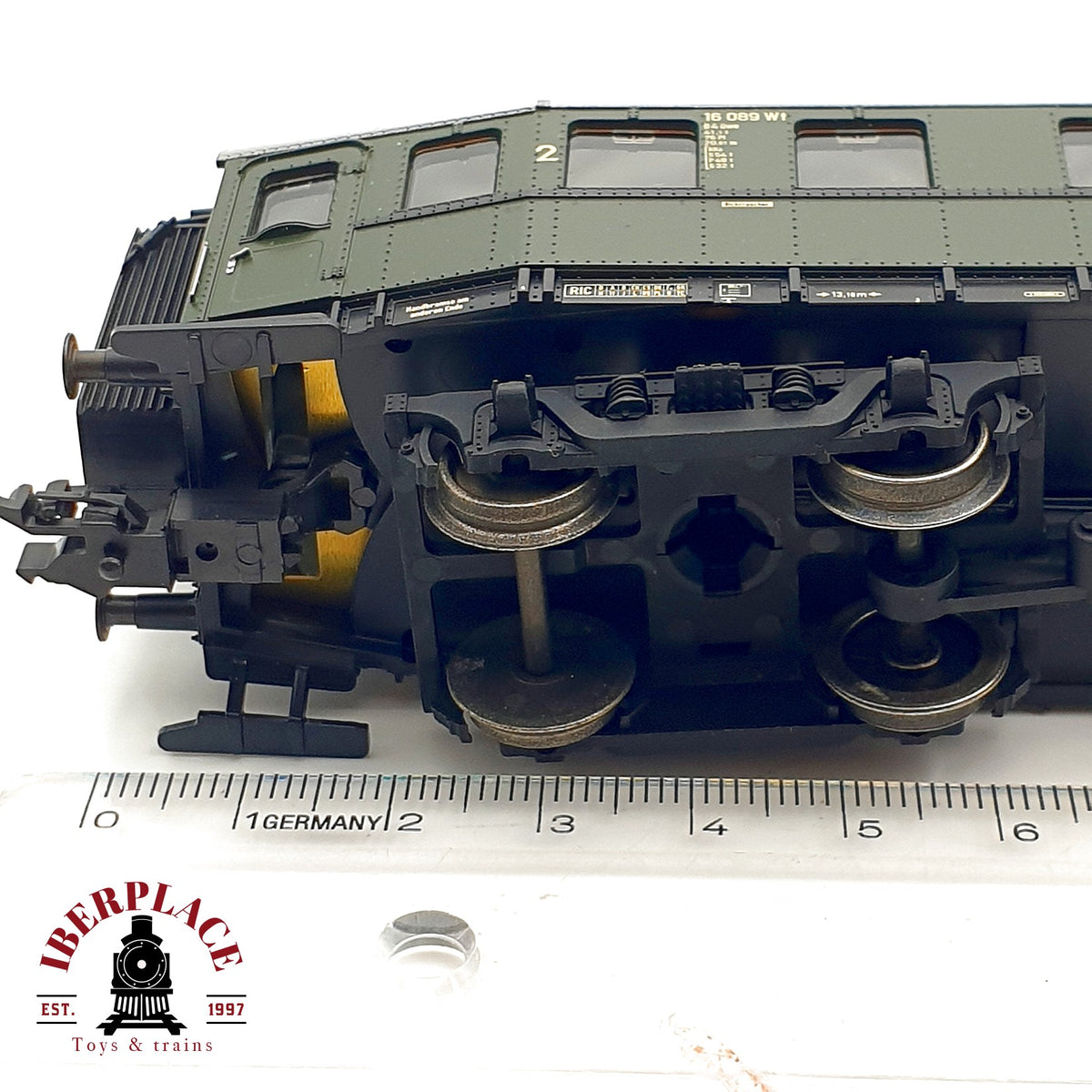 ♻️ ✨ Märklin 42251 coche pasajeros segunda clase B4üwe DB Ep III Escala H0 1:87 AC