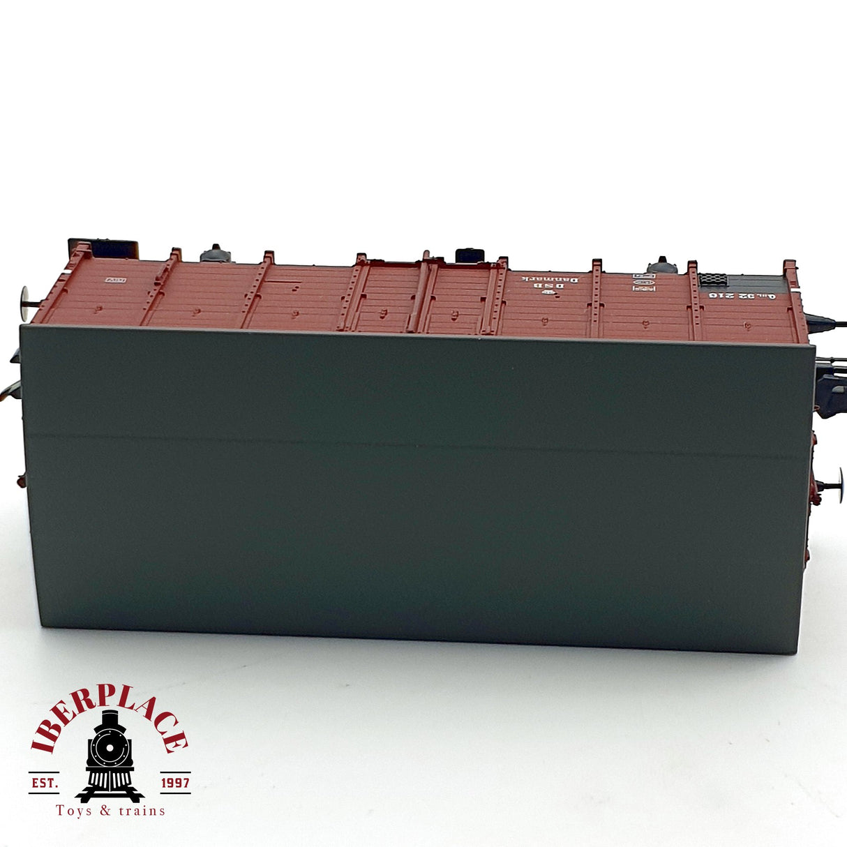 ♻️ ✨ Hobby Trade 2300-2002 vagon cerrado QHL 32216 DSB Ep III Escala H0 1:87 DC