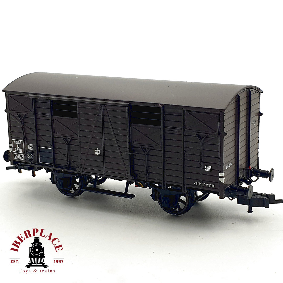 ♻️✨ REE Modeles WB-254 vagon cerrado Couvert OCEM 19 SNCF Ep III Escala H0 1:87 DC