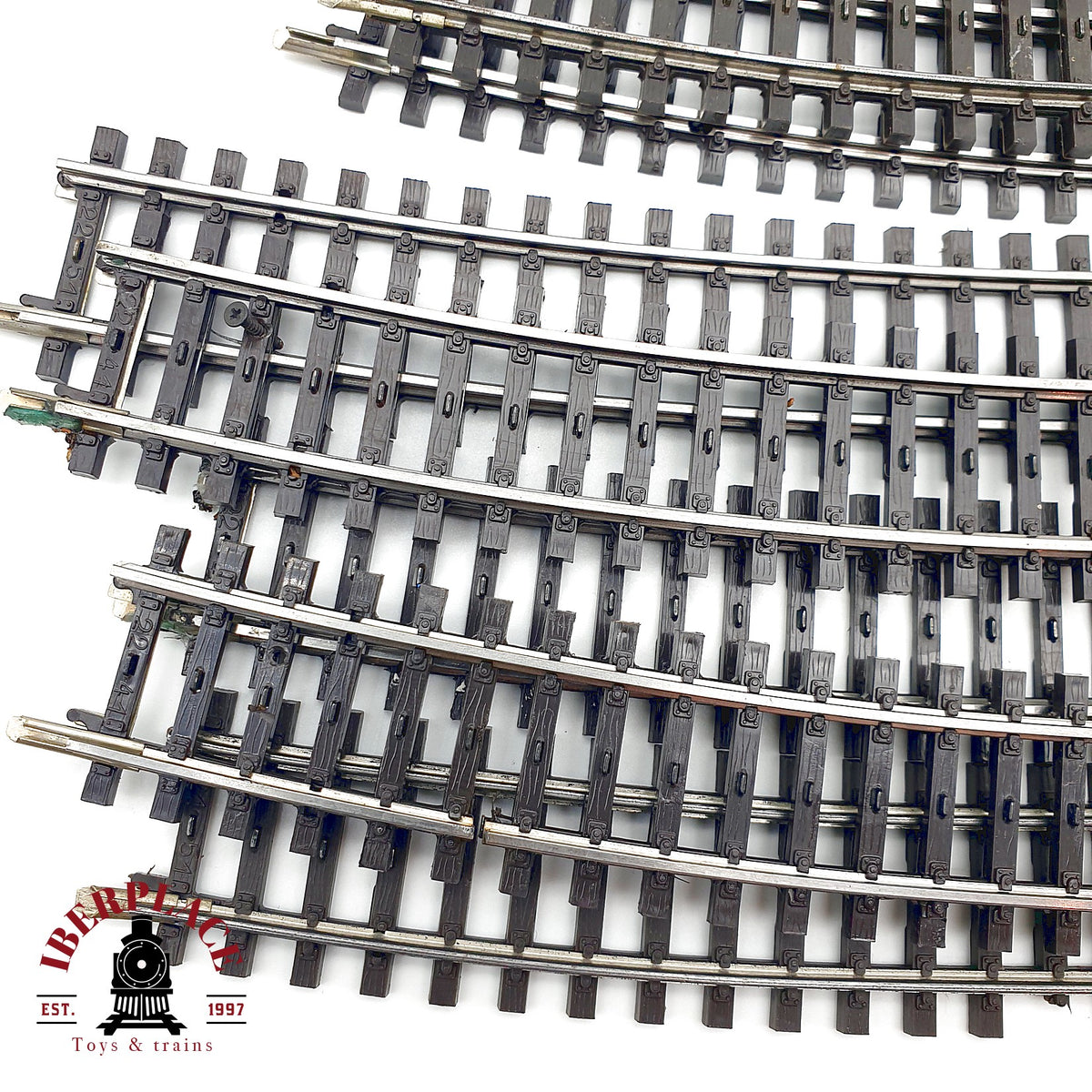 ♻️ 🛠️ Märklin K-Gleis 15x vías curvas y rectas para maqueta Escala H0 1:87 AC