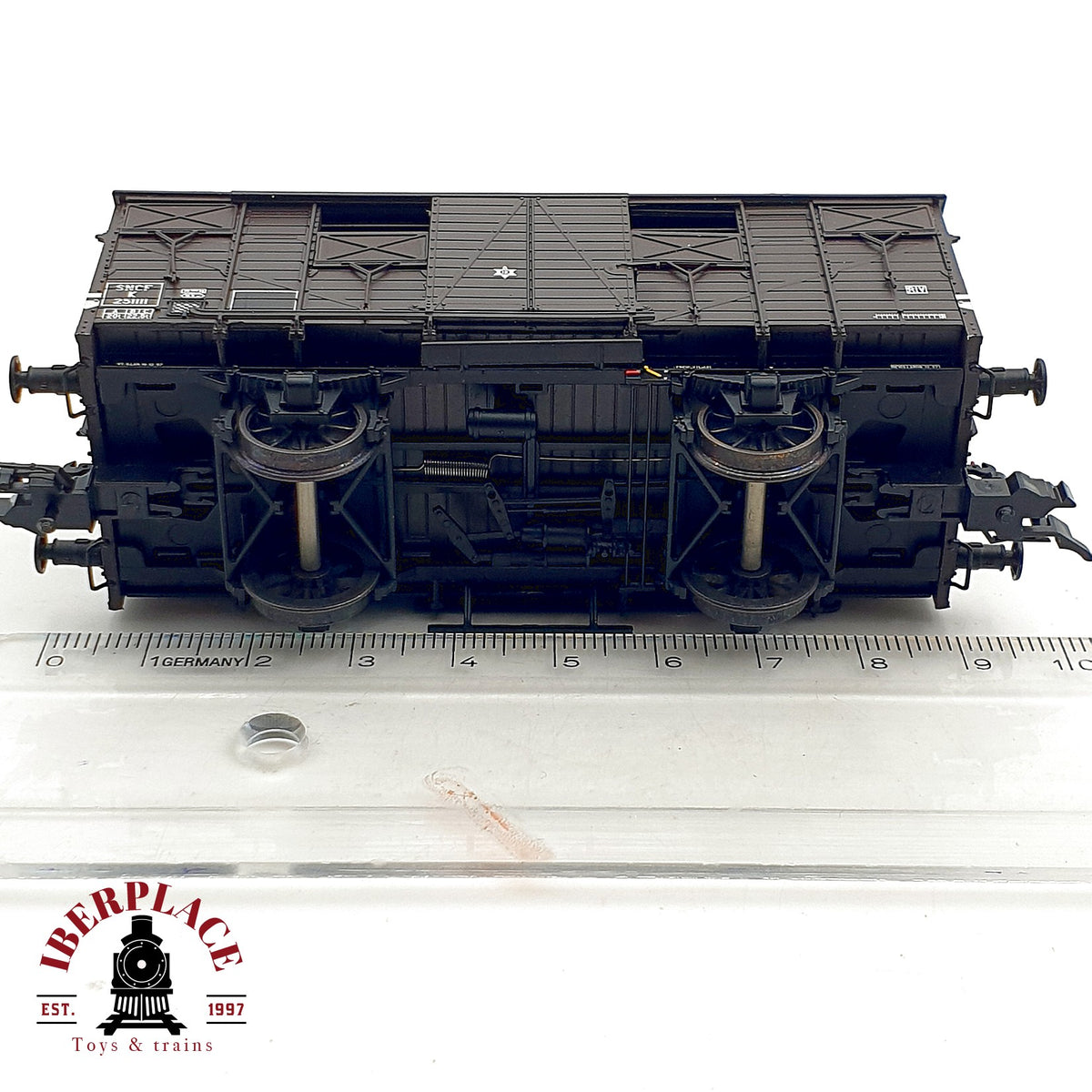 ♻️✨ REE Modeles WB-254 vagon cerrado Couvert OCEM 19 SNCF Ep III Escala H0 1:87 DC
