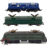 ♻️ 🚂 Lima Jouef 3x Locomotoras Electricas E10 BB9200 BB8100 DC Escala H0 1:87