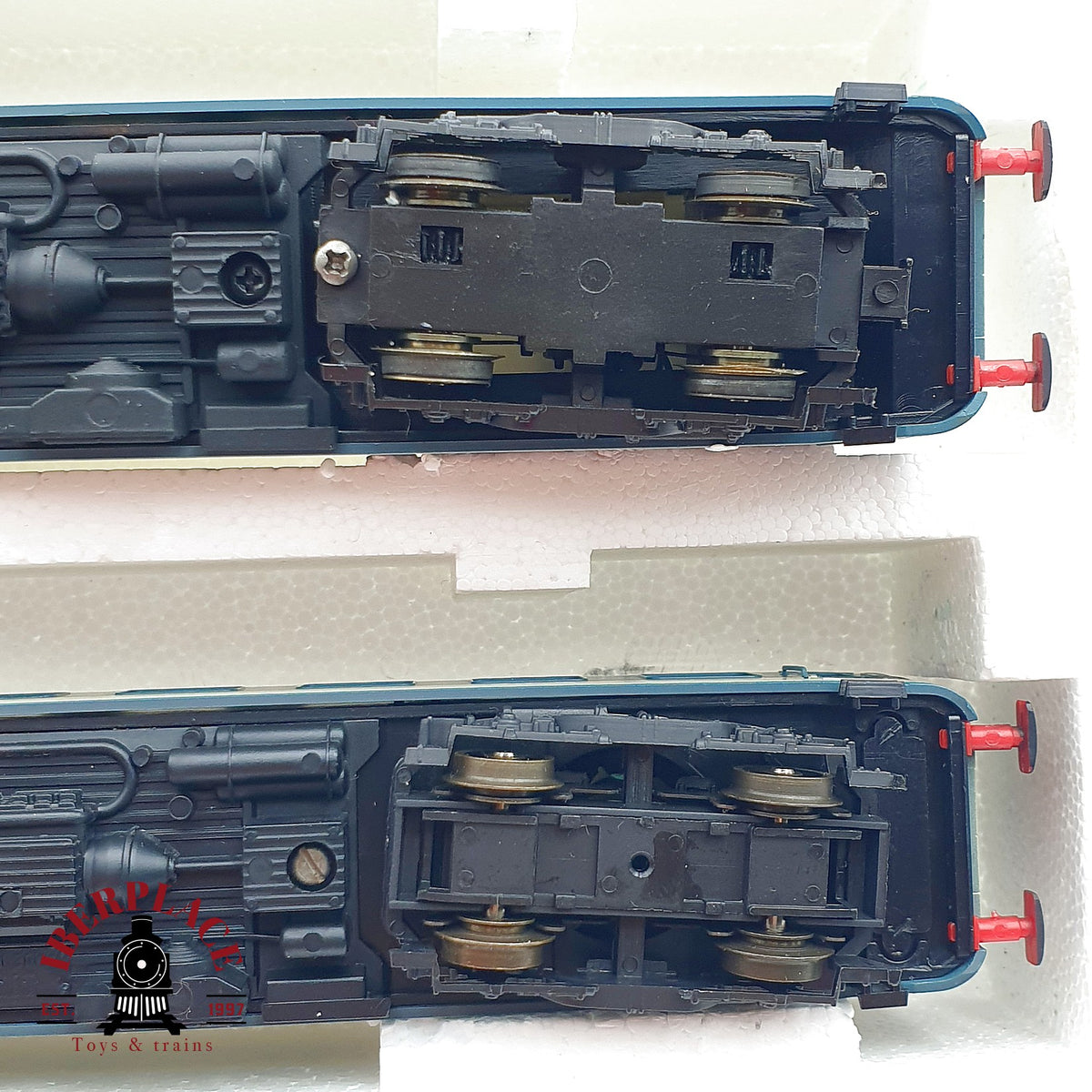♻️✨Lima 208563 Automotor TER 597 RENFE Azul Plata 2tlg Set Ep IV-V Escala H0 1:87 DC
