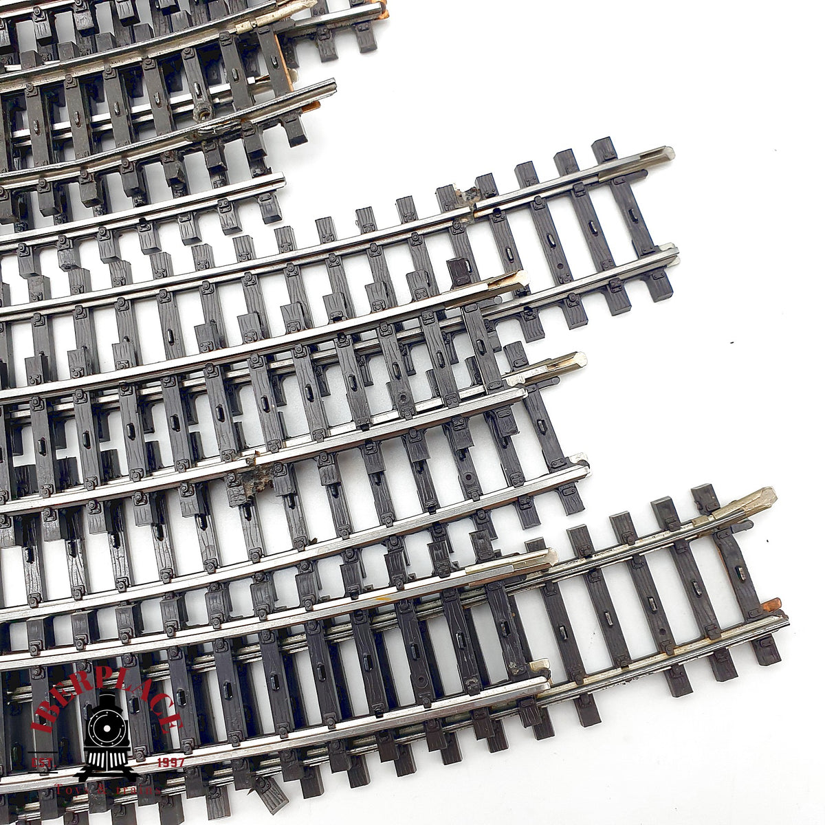 ♻️ 🛠️ Märklin K-Gleis 15x vías curvas y rectas para maqueta Escala H0 1:87 AC