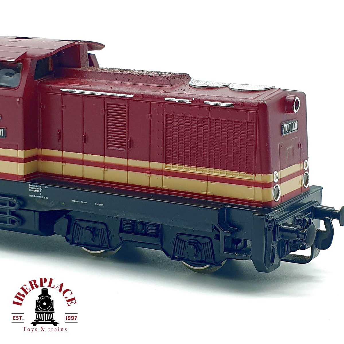 ♻️ 🚂 Gützold locomotora diesel V100 001 DR Ep III BR 100 Escala H0 1:87