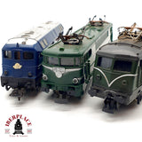 ♻️ 🚂 Lima Jouef 3x Locomotoras Electricas E10 BB9200 BB8100 DC Escala H0 1:87