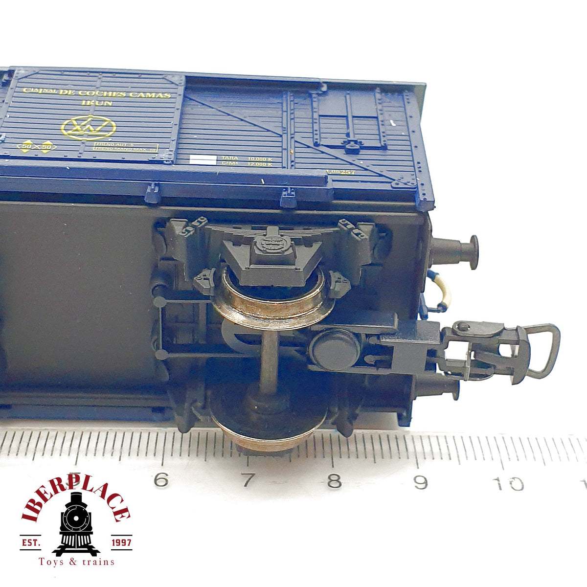♻️ Electrotren Vagon Cerrado Garita Cia de Coches Camas IRUN RENFE DC Escala H0 1:87
