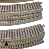 ♻️ ✨ Roco 61123 geoLINE 12x vía curva R3 con balasto para maqueta Escala H0 1:87 DC
