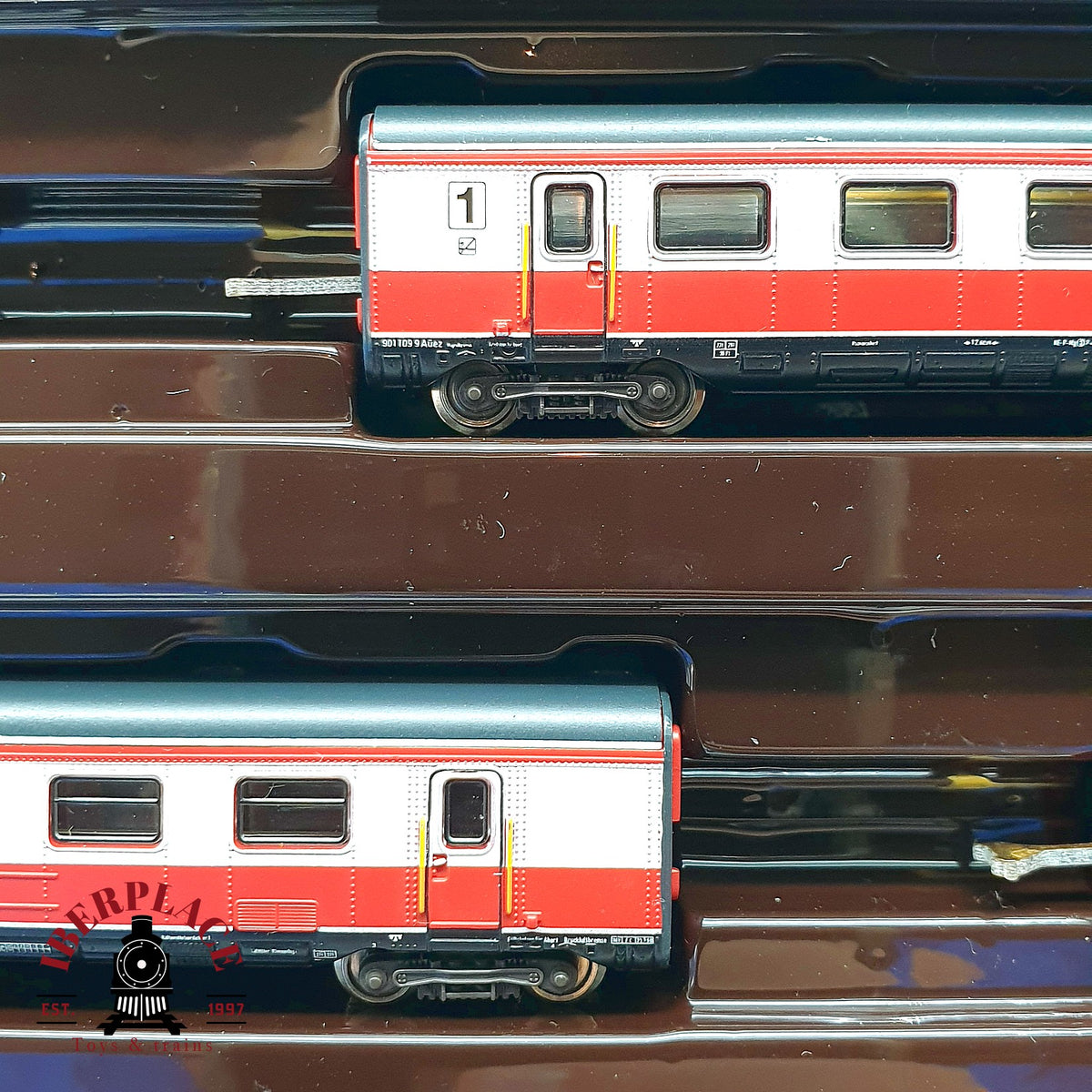 ♻️ ✨ Märklin 88731 87931 Mini-Club Set ICE Max Liebermann DR Ep V Mini-Club Escala Z 1:220