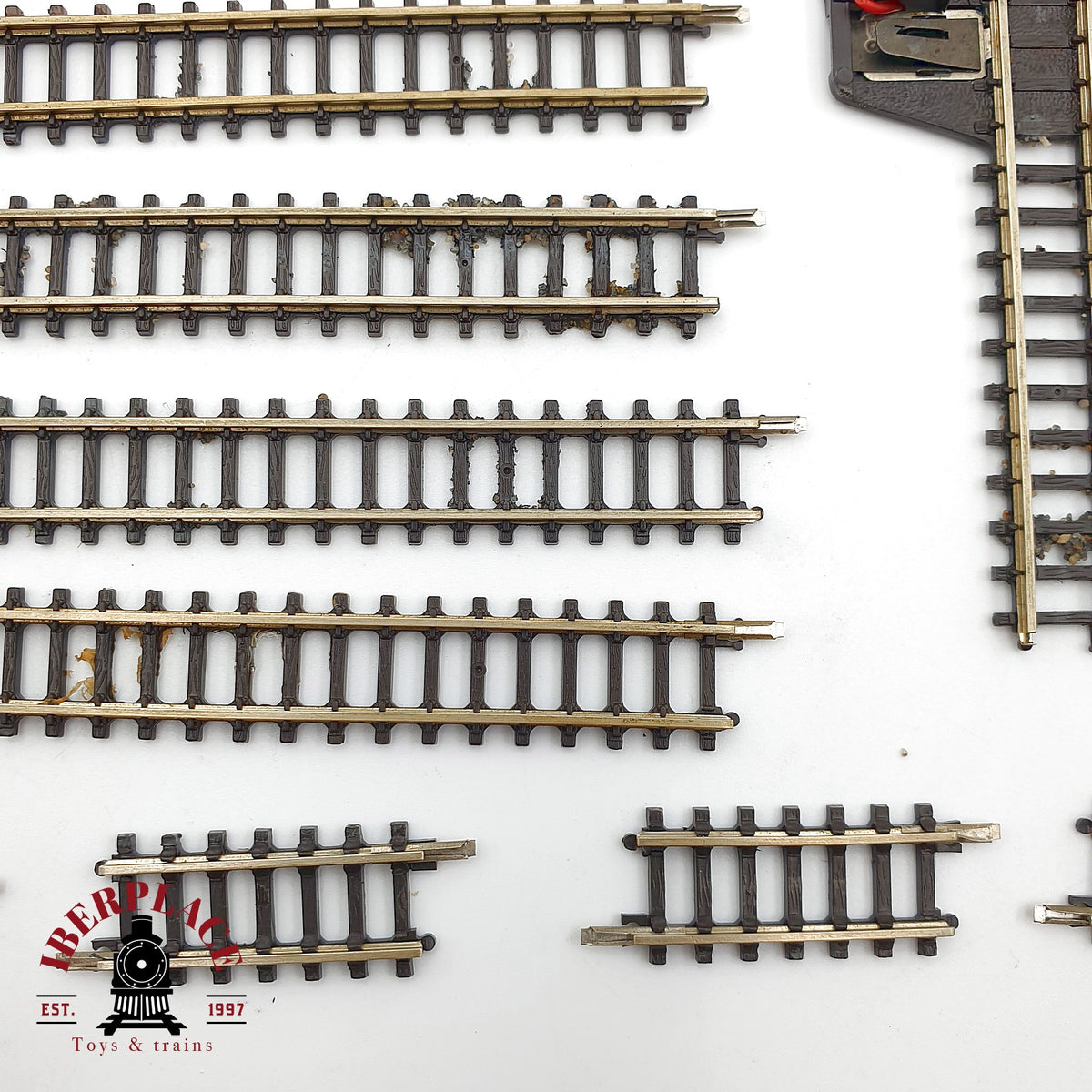 ♻️🚂 Marklin 17x vias rectas curvas via de alimentación Mini club escala Z 1:220
