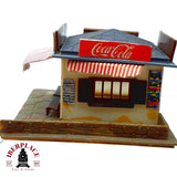 ♻️ Vollmer 3x Casa chalet familiar, quiosco Coca cola y cabaña Escala H0 1:87