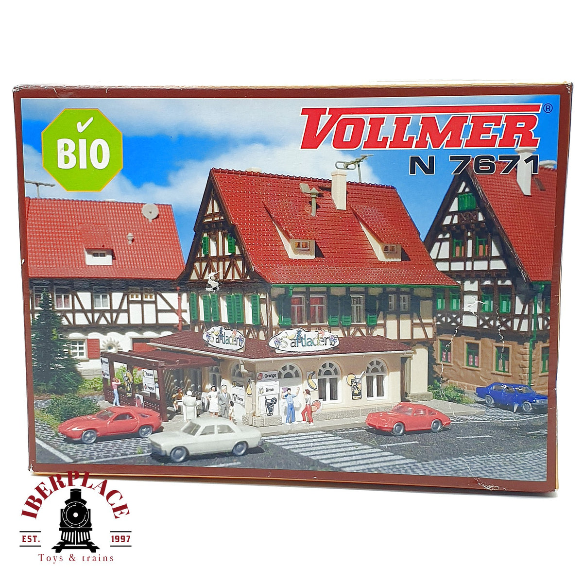 ♻️ 🛠️ Vollmer 7671 Tienda Biologica Saftladen Piezas Repuestos N escala 1:160