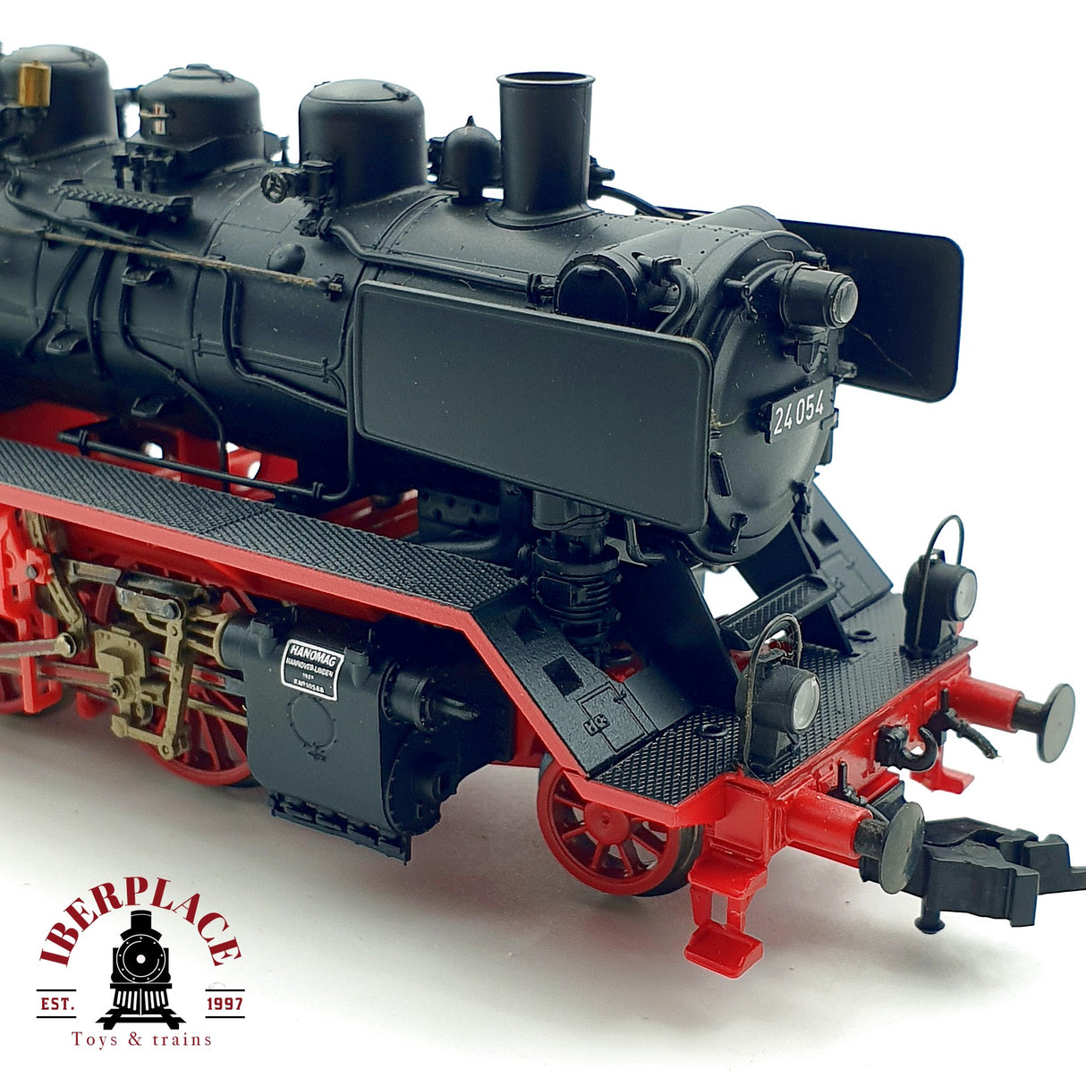 ♻️✨ Roco 62210 locomotora vapor BR 24 054 Steppenpferd DB epoca III Escala H0 1:87 DC