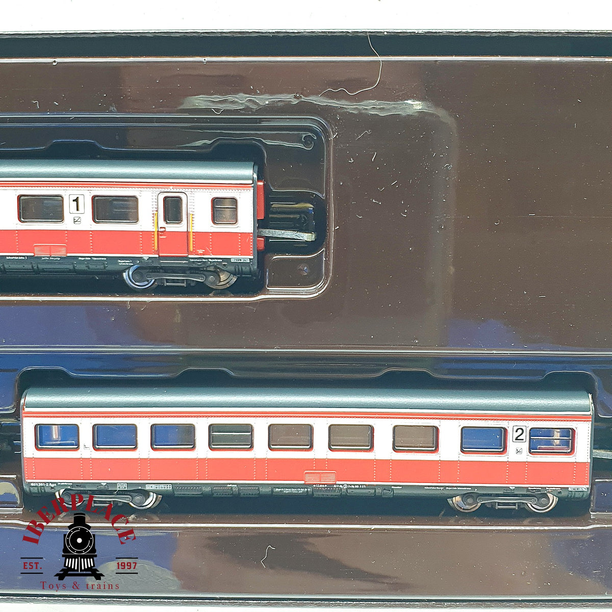 ♻️ ✨ Märklin 88731 87931 Mini-Club Set ICE Max Liebermann DR Ep V Mini-Club Escala Z 1:220