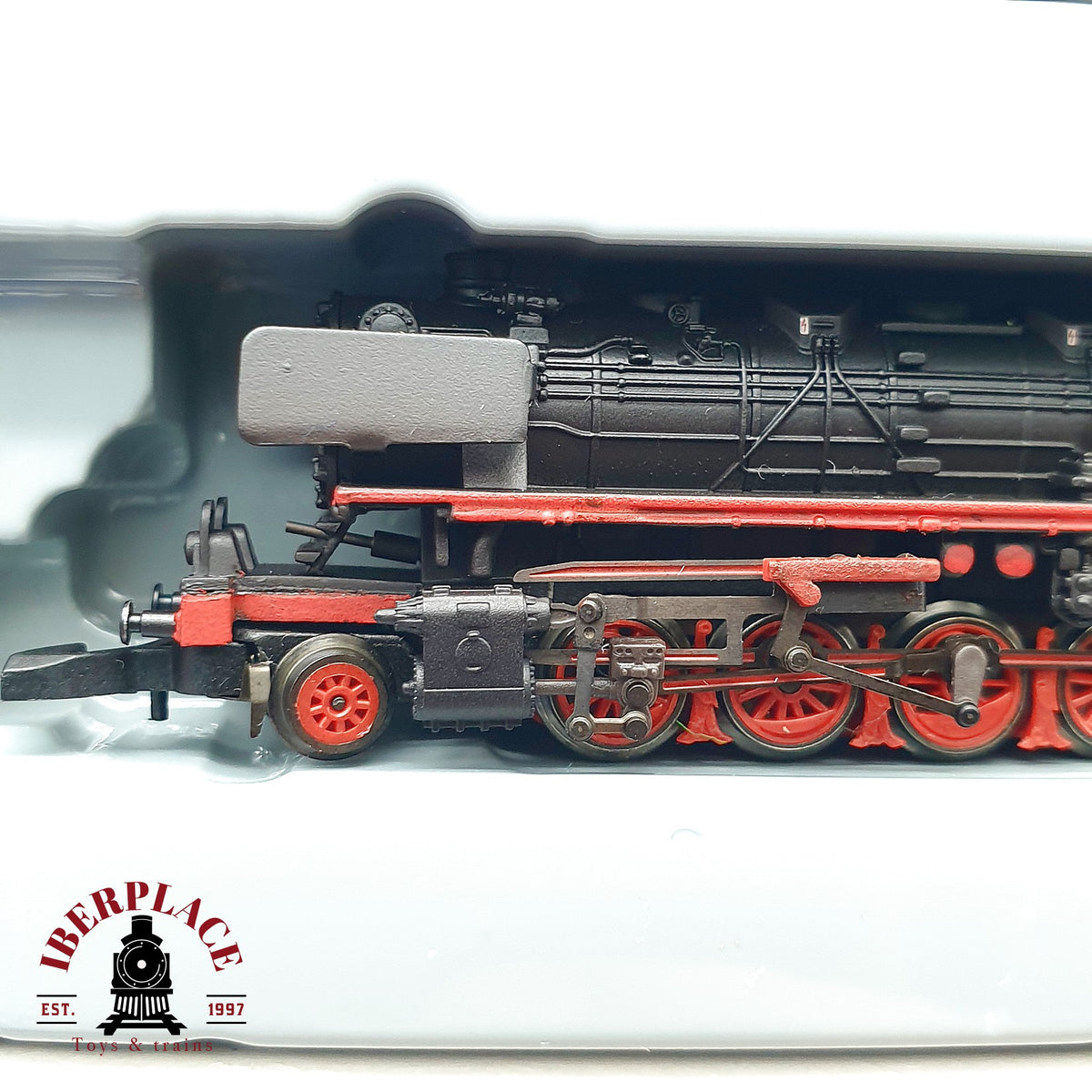 ♻️ ✨ Märklin 81371 Set Tren de Mercancias BR 44 Ep III schwerer Güterzug DB Mini-Club Escala Z 1:220