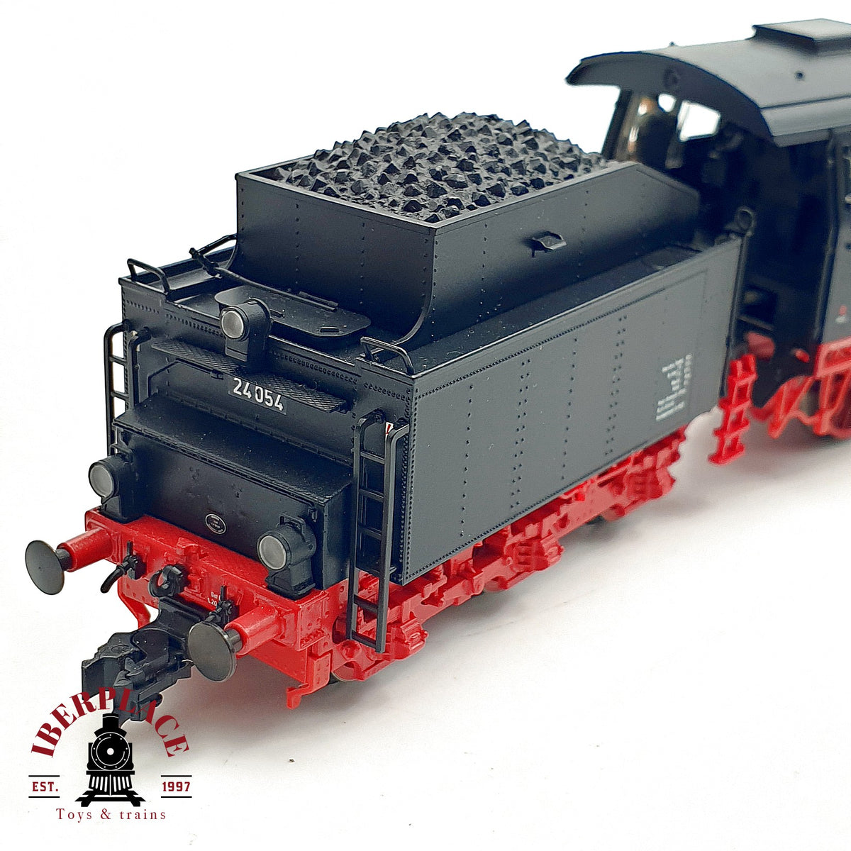 ♻️✨ Roco 62210 locomotora vapor BR 24 054 Steppenpferd DB epoca III Escala H0 1:87 DC
