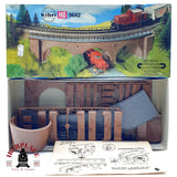 ♻️✨ Kibri B-9642 kit de montaje viaducto puente curvo de piedra Escala H0 1:87