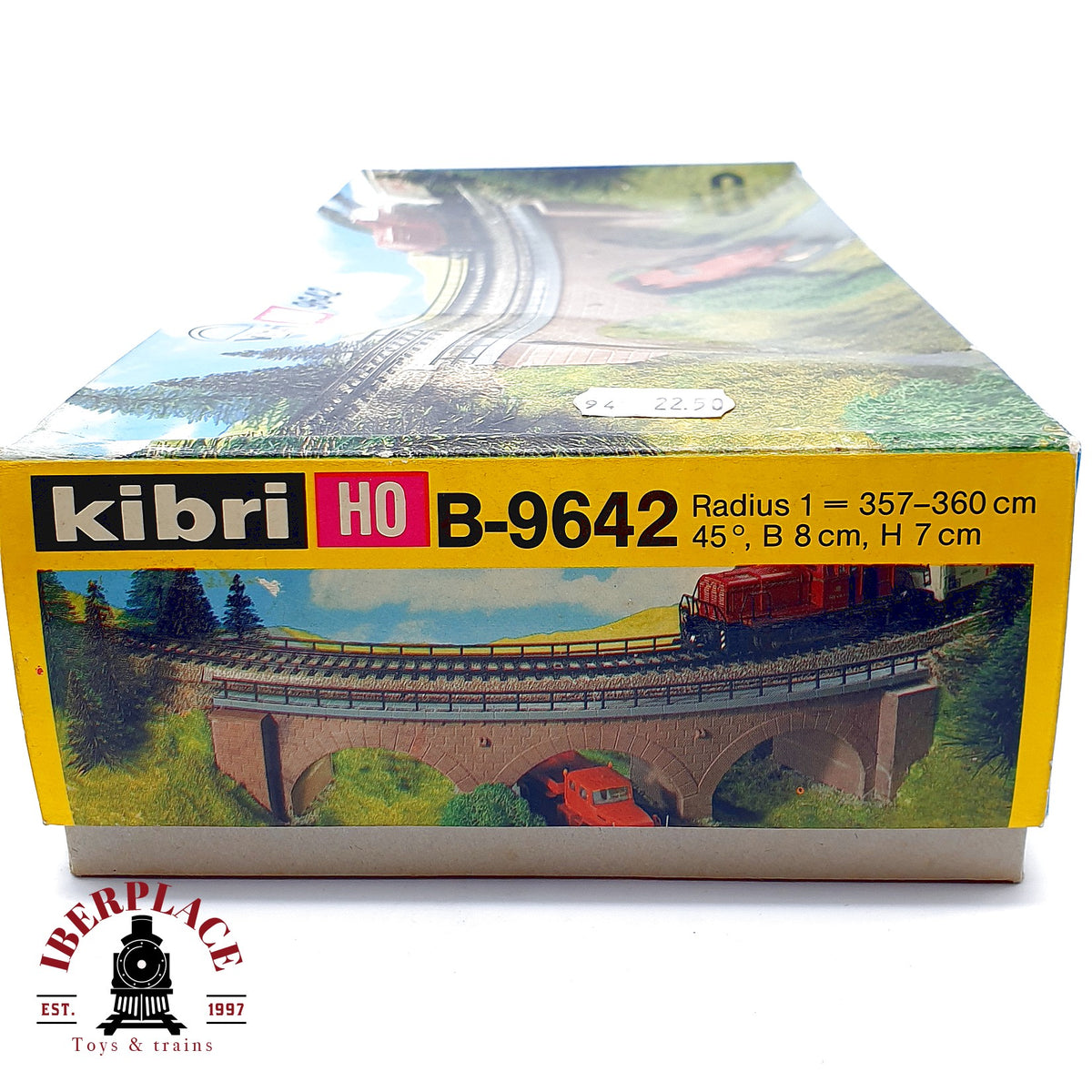 ♻️✨ Kibri B-9642 kit de montaje viaducto puente curvo de piedra Escala H0 1:87