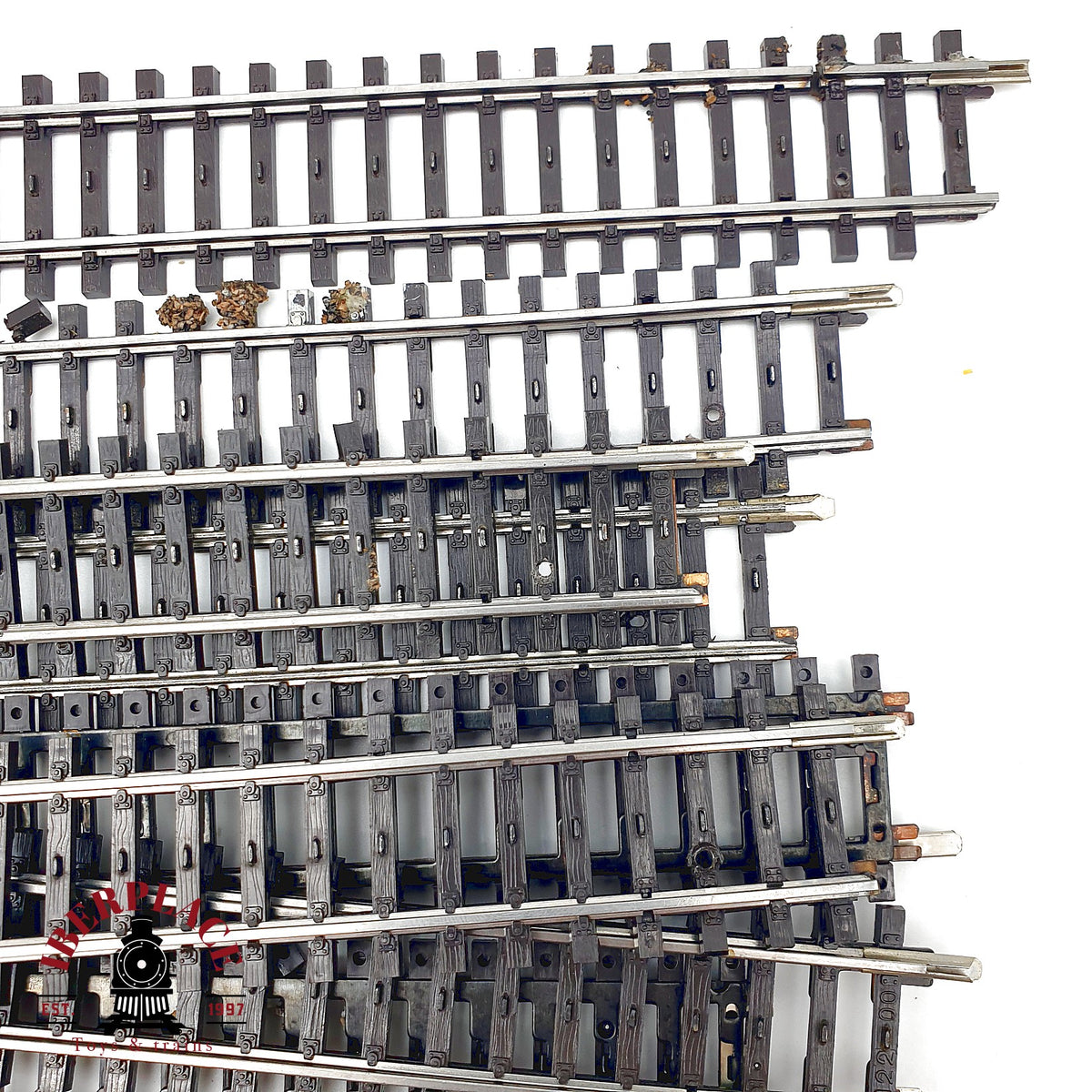 ♻️ 🛠️ Märklin K-Gleis 20x 2200 2209 vías rectas 180mm 225mm Escala H0 1:87 AC