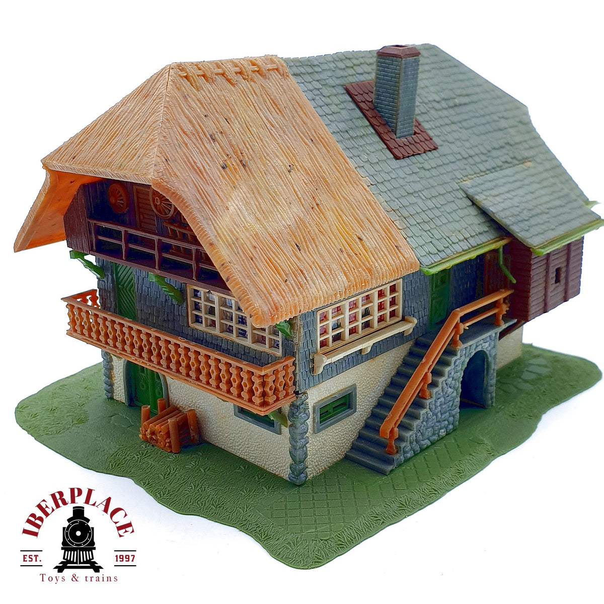 ♻️ Faller 289 Casa rural de la Selva Negra + Busch 7319 Follaje verde Escala H0 1:87