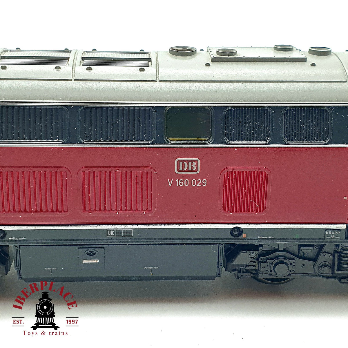 ♻️✨ Märklin Digital Locomotora diesel V 160 029 DB Ep III AC Escala H0 1:87