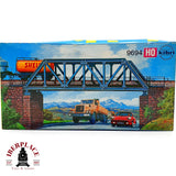 ♻️✨Kibri B-9694 H0 kit puente de celosia metalica con pilares Escala H0 1:87