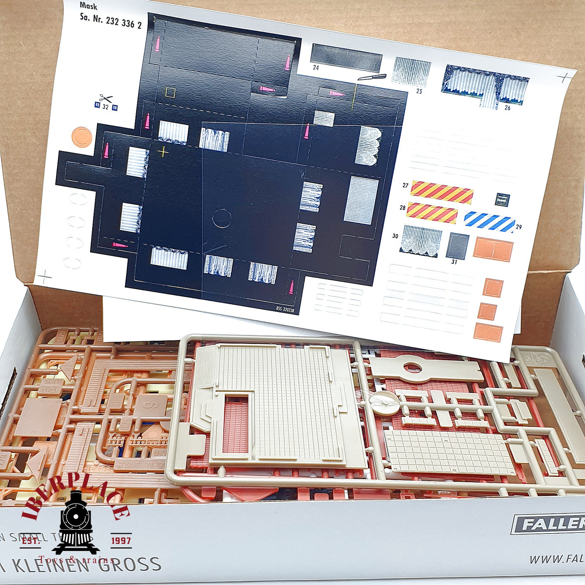 ♻️ 🚂 Faller casa edificio comercios panaderia carniceria imbiss Kit N escala 1:160