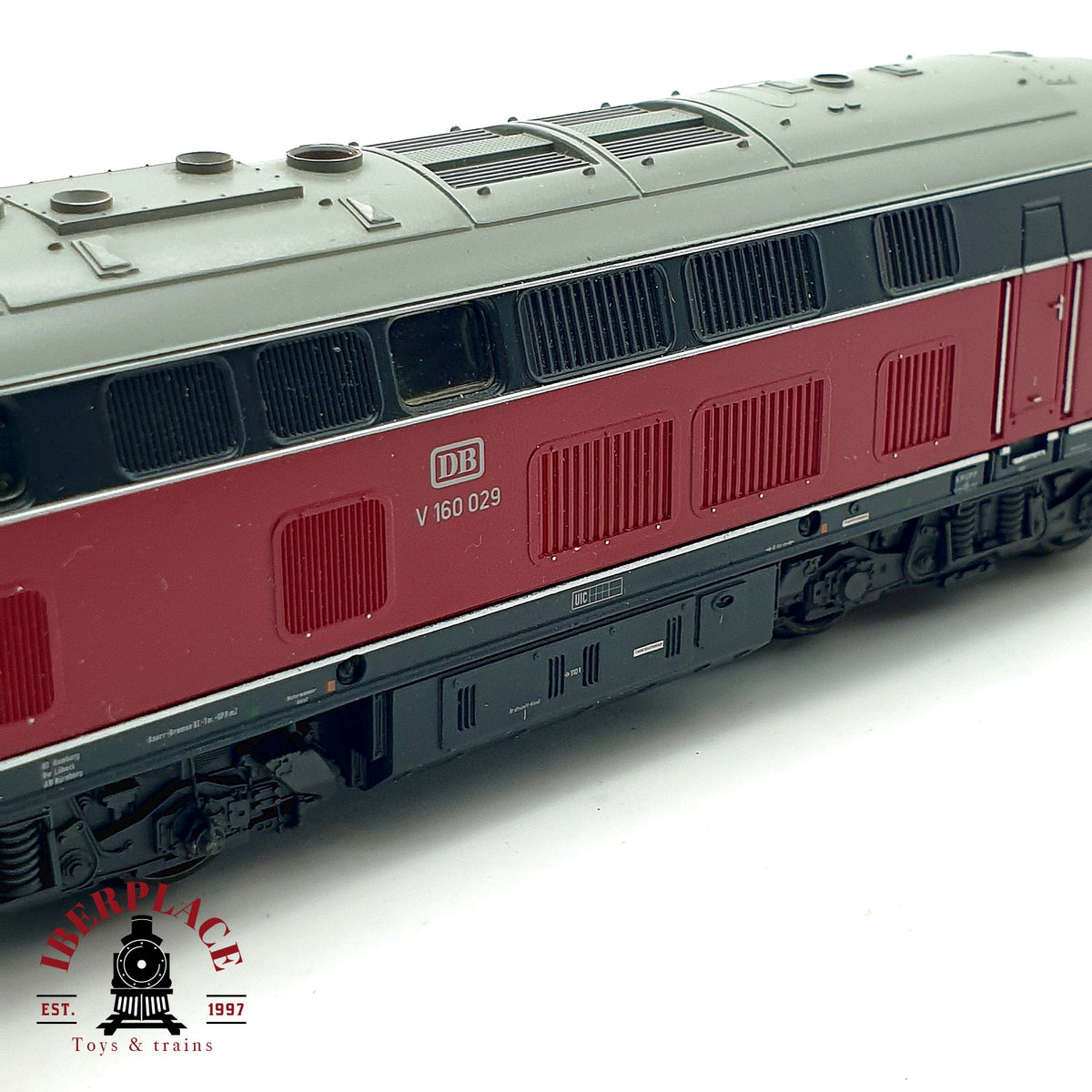 ♻️✨ Märklin Digital Locomotora diesel V 160 029 DB Ep III AC Escala H0 1:87