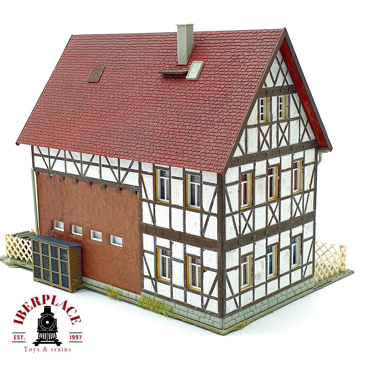 ♻️ Vollmer 50711  Tienda de campo Fachwerkhaus Casa maqueta Escala H0 1:87