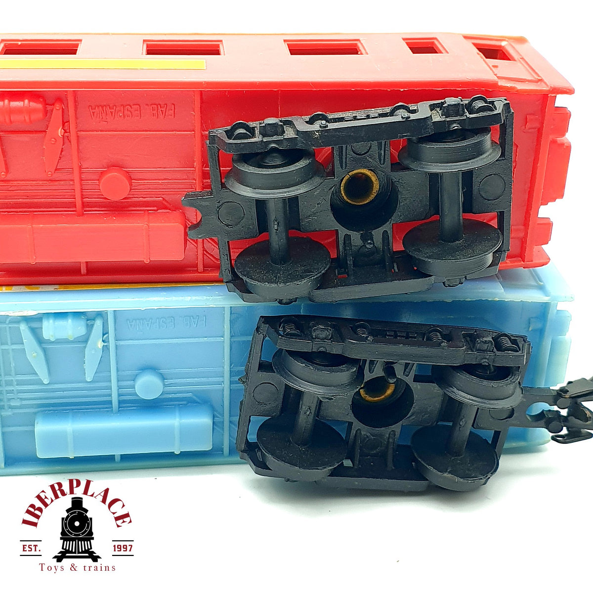 ♻️ 🚂 Tren Electrico Locomotora articulada Vagones Pasajeros RENFE DC Escala H0 1:87