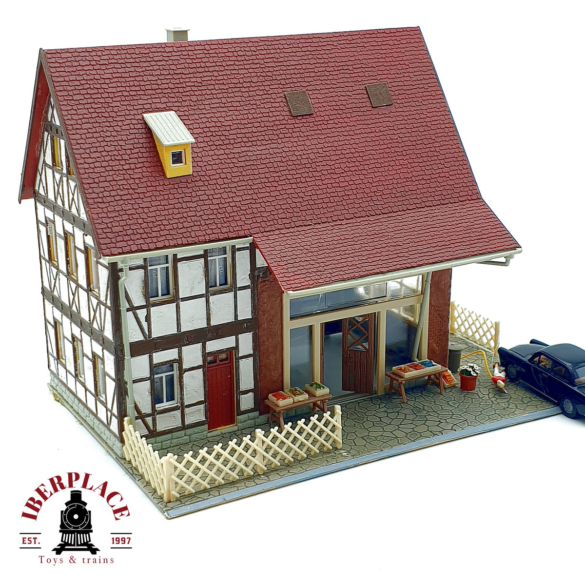 ♻️ Vollmer 50711  Tienda de campo Fachwerkhaus Casa maqueta Escala H0 1:87