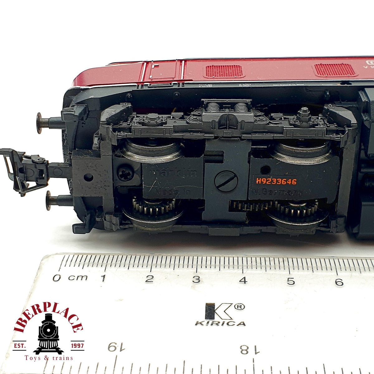 ♻️✨ Märklin Digital Locomotora diesel V 160 029 DB Ep III AC Escala H0 1:87
