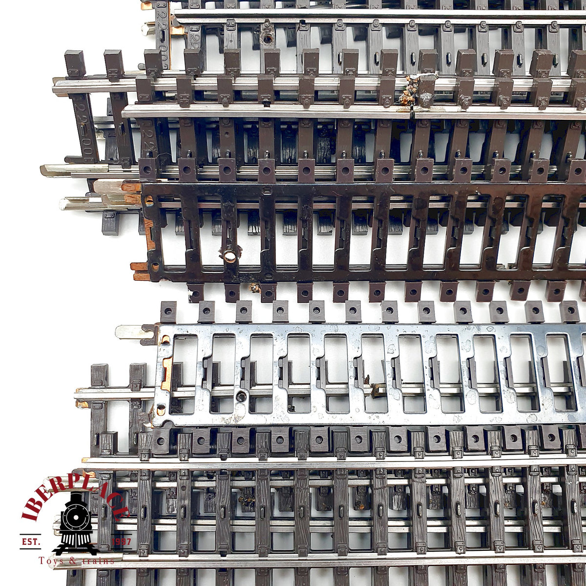 ♻️ 🛠️ Märklin K-Gleis 20x 2200 2209 2299 vías rectas 180mm 225mm Escala H0 1:87 AC