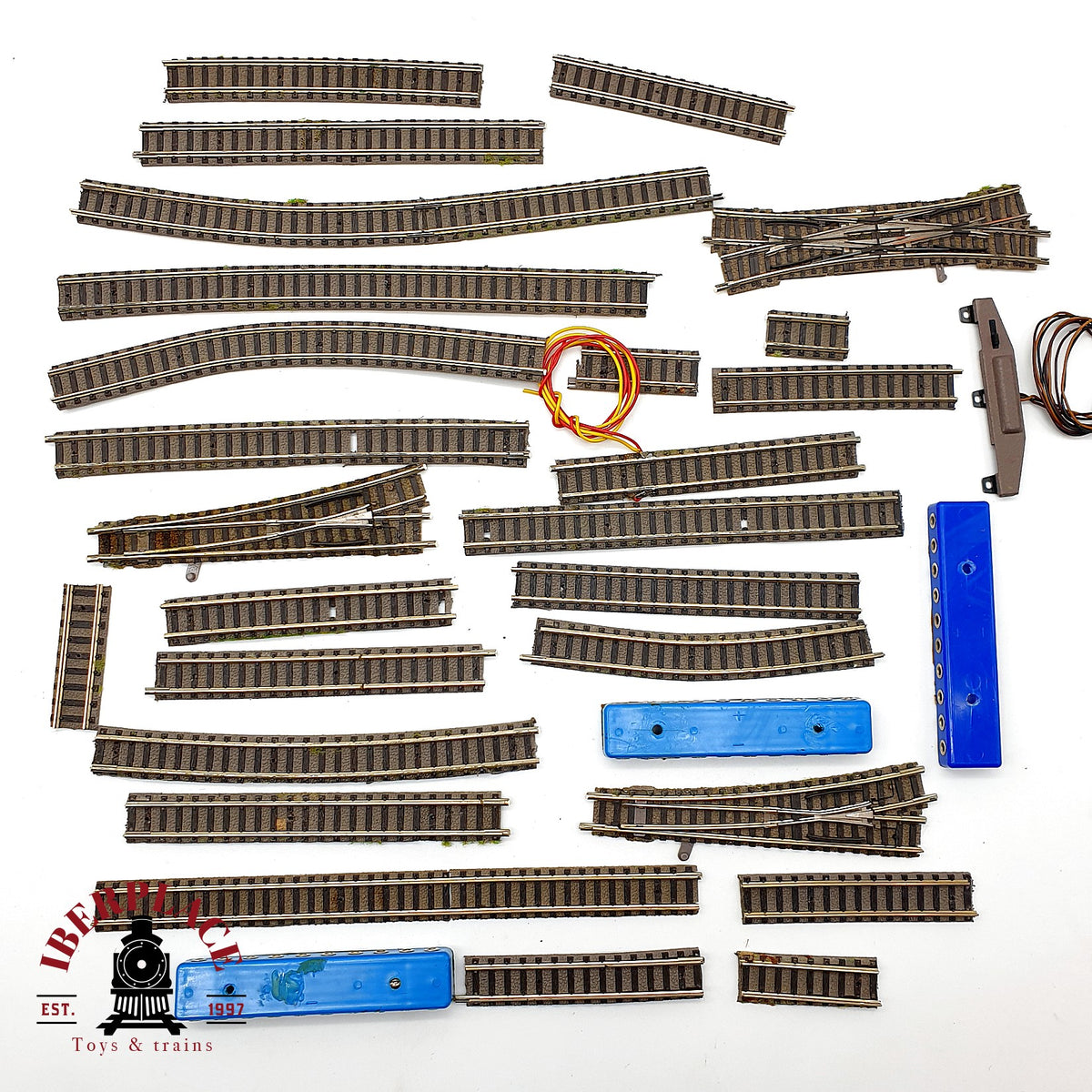 ♻️ 🧩  Fleischmann Lote Vias Fleischmann Profi Gleis Defectuosas Cortadas Desvios Escala N 1:160