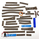 ♻️ 🧩  Fleischmann Lote Vias Fleischmann Profi Gleis Defectuosas Cortadas Desvios Escala N 1:160