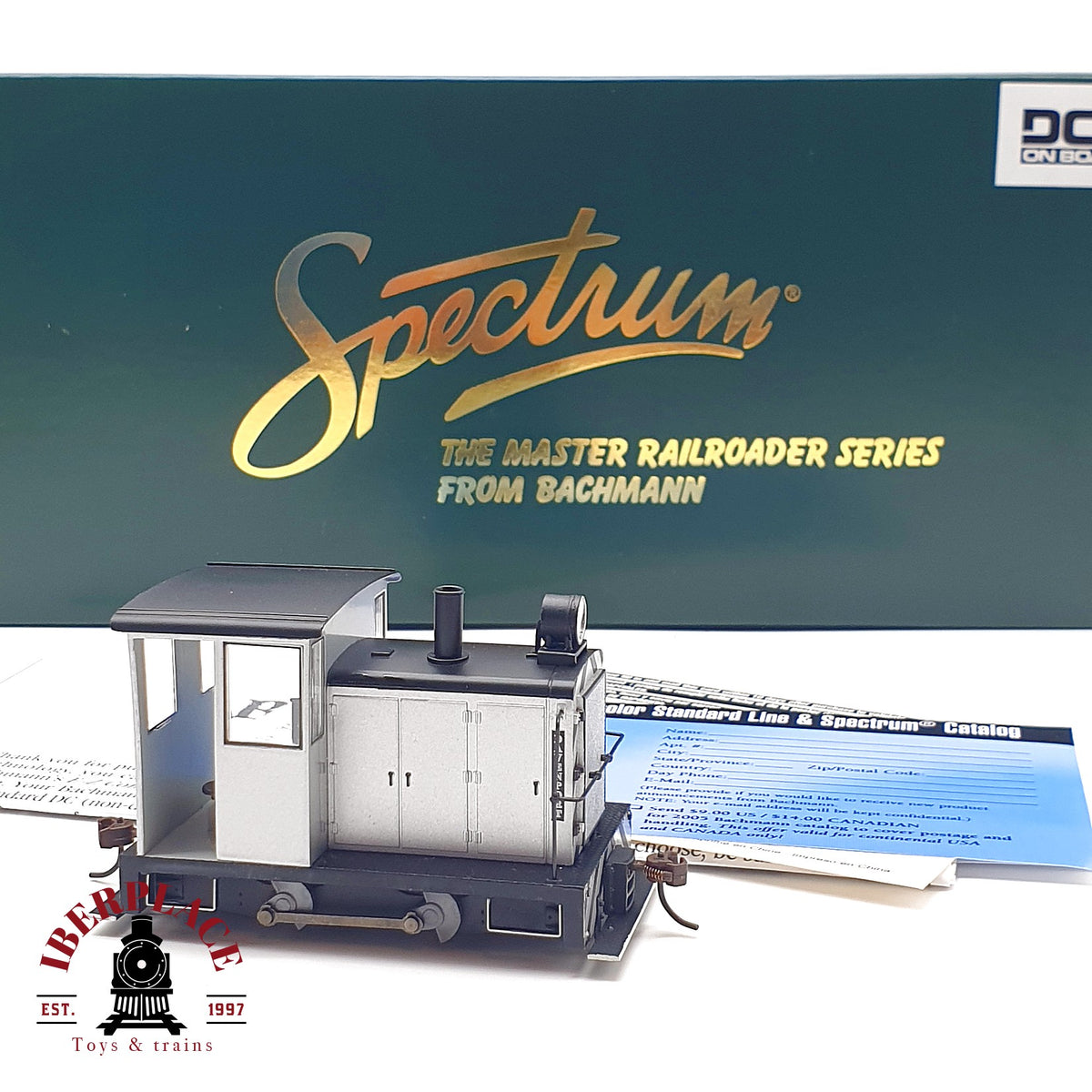 ♻️ ✨ Bachmann Spectrum 28196 Locomotora Diesel Gas Mechanical On30 1:48 DCC