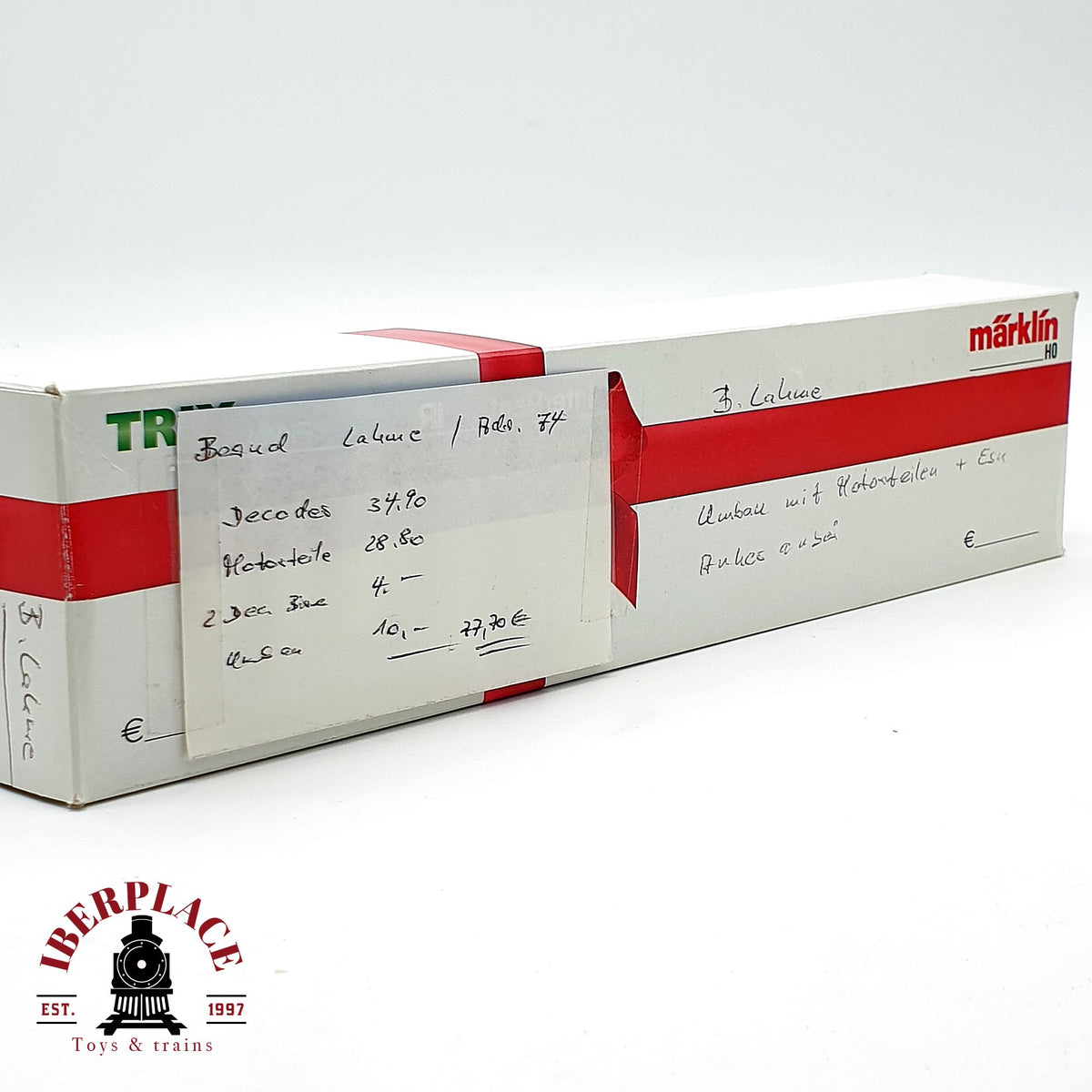 ♻️✨ Märklin Digital Locomotora diesel V 160 029 DB Ep III AC Escala H0 1:87